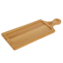 Bamboo Tray 11.75" inch X 4.5" inch | For Appetizers / Barbecue / Burger Sliders