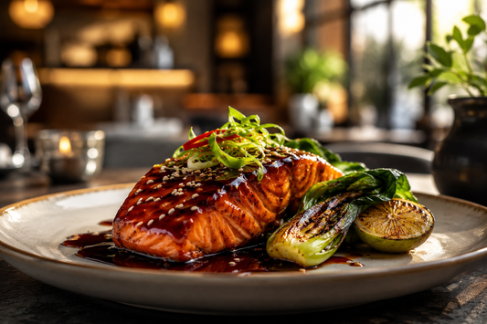 The Glossy Finish: Why Shiny Sauces and Lacquered Glazes Make Food Look More Premium