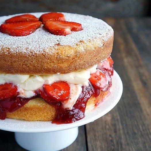 Queen Victoria Sponge Cake