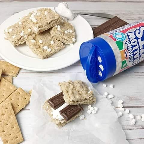 Graham Cracker No Bake S'mores Cookie Sandwiches