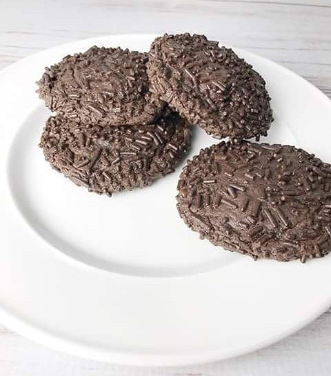 Chocolate Fudge Cake Mix Cookies