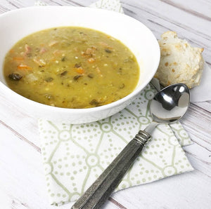 Healthy Crockpot Split Pea Soup