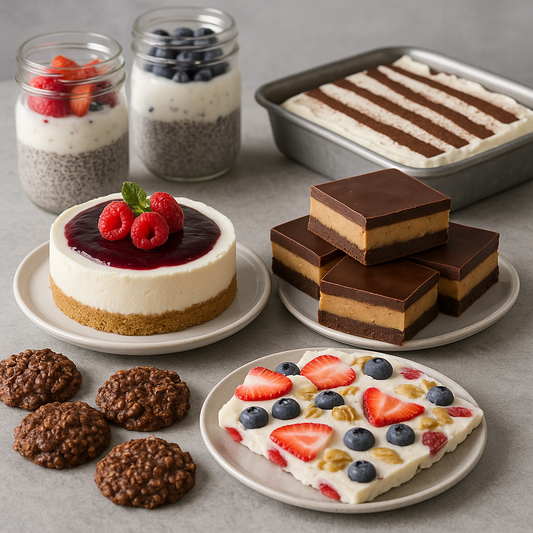 No-Bake Wonders: Delicious Desserts Without Turning on the Oven 🍰❄️🙌