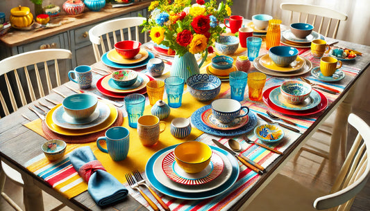 Colorful Tableware: Adding Vibrancy to Your Dining Experience