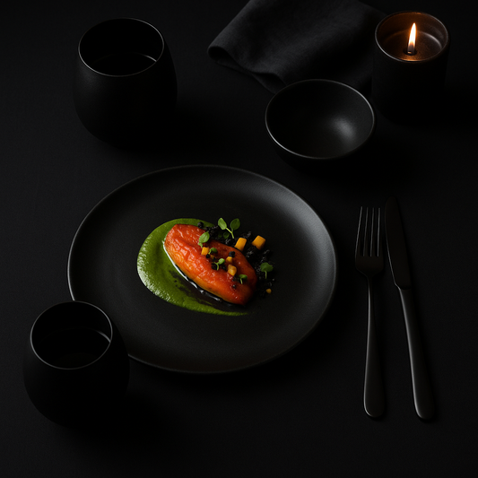 Monochrome Magic: The All-Black Table Trend Taking Over Fine Dining