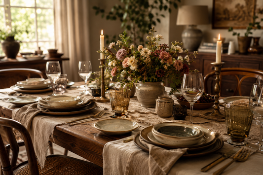 The Lived-In Luxury Table: Why Polished Perfection Is Out and Personality Is In