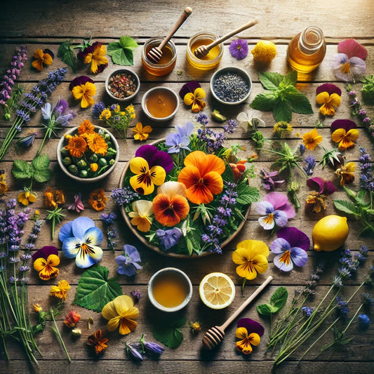 The Hidden World of Edible Flowers: Adding Color and Flavor to Your Dishes