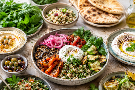 Levantine Lunches: Why Fresh Herbs, Grains &amp; Grilled Vegetables Are Everywhere