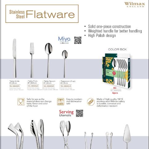 Wilmax Flatware 2023