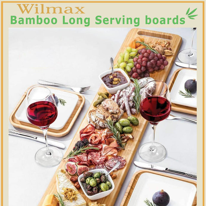 Bamboo Long Servingboards