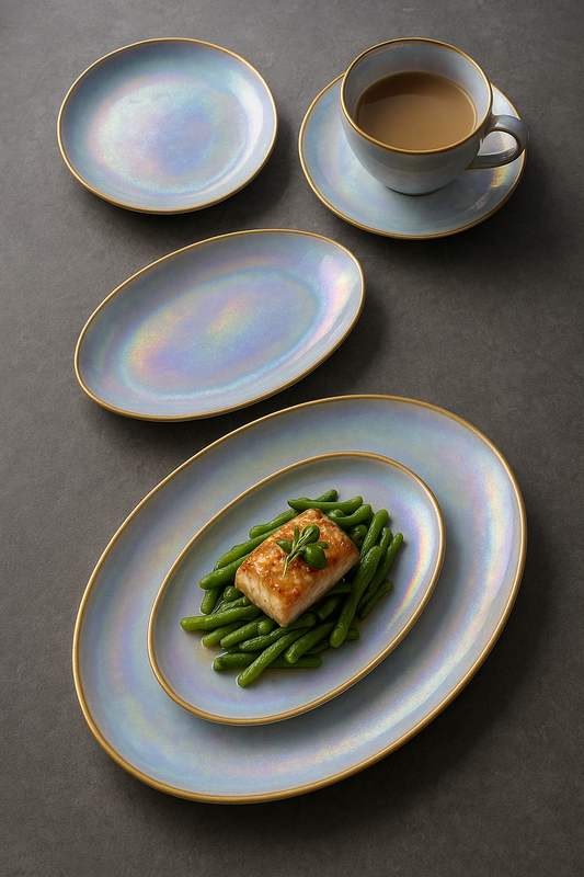 Glazed & Amazed: The Return of Iridescent Finishes