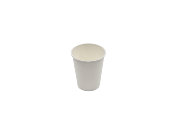 PLA corrugated paper cup 8oz+ PLA lid (10*4*12) - Wilmax Porcelain