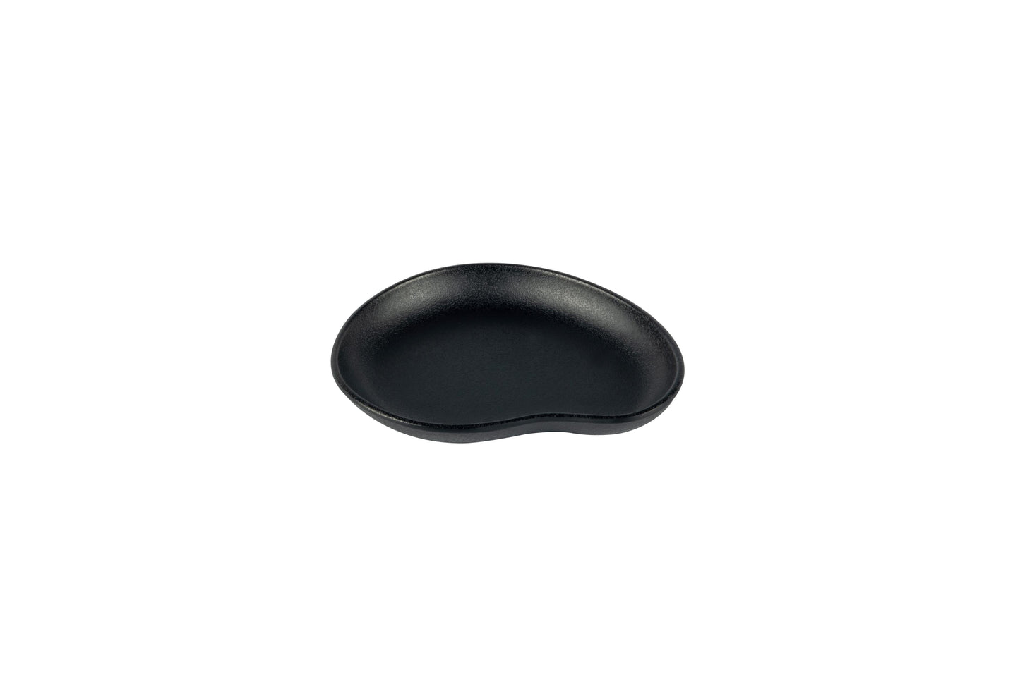 [ Set of 48 ] KAROLA black mini plate 5.91 x 4.92 x 0.39 inches