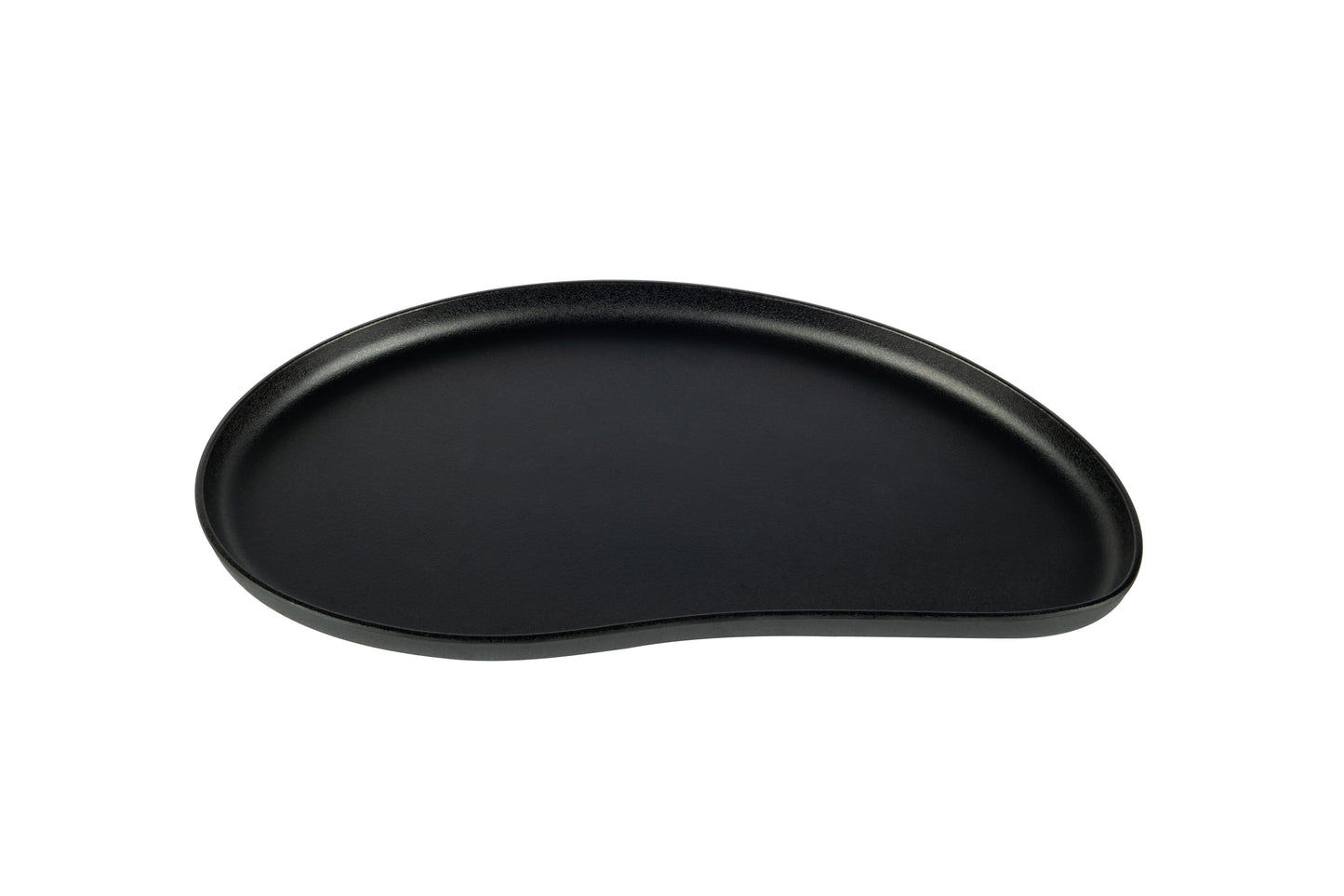 [ Set of 12 ] KAROLA black small catering tray 17.91 x 11.42 x 1.57 inches