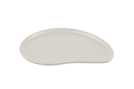 [ Set of 12 ] KAROLA ivory small catering tray 17.91 x 11.42 x 1.57 inches