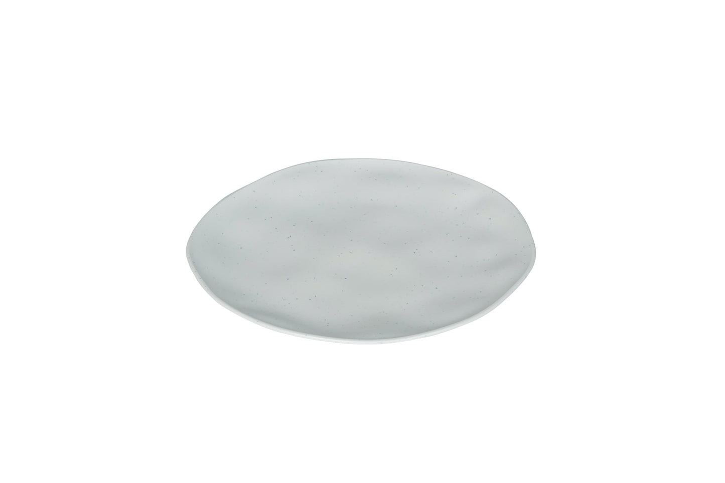 [ Set of 24 ] Koska White medium plate 27 cm | 10.6 Inch