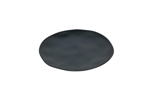 [ Set of 24 ] Koska Dark Grey medium plate 27 cm | 10.6 Inch