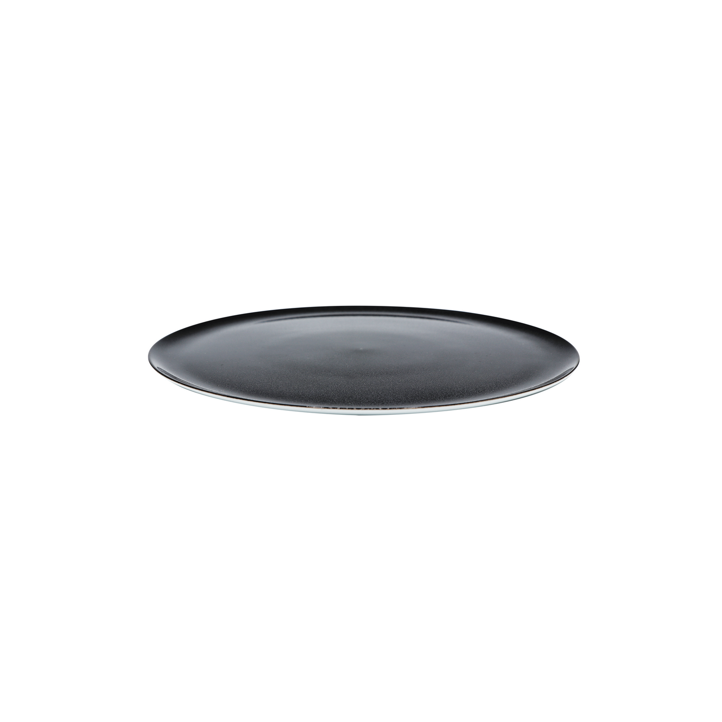 JL Coquet  NOIR PAILLET? - Assiette ? dessert, Slim 8.27 Inch SKU: SLI1028NPAIBLNC000