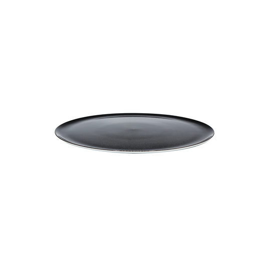 JL Coquet  NOIR PAILLET? - Assiette ? dessert, Slim 8.27 Inch SKU: SLI1028NPAIBLNC000