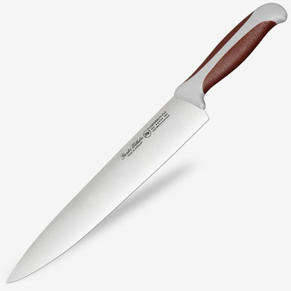 Gunter Wilhelm Lightning Chef Knife, 10 Inch | Brown and Grey ABS Handle SKU: 10-105-0110