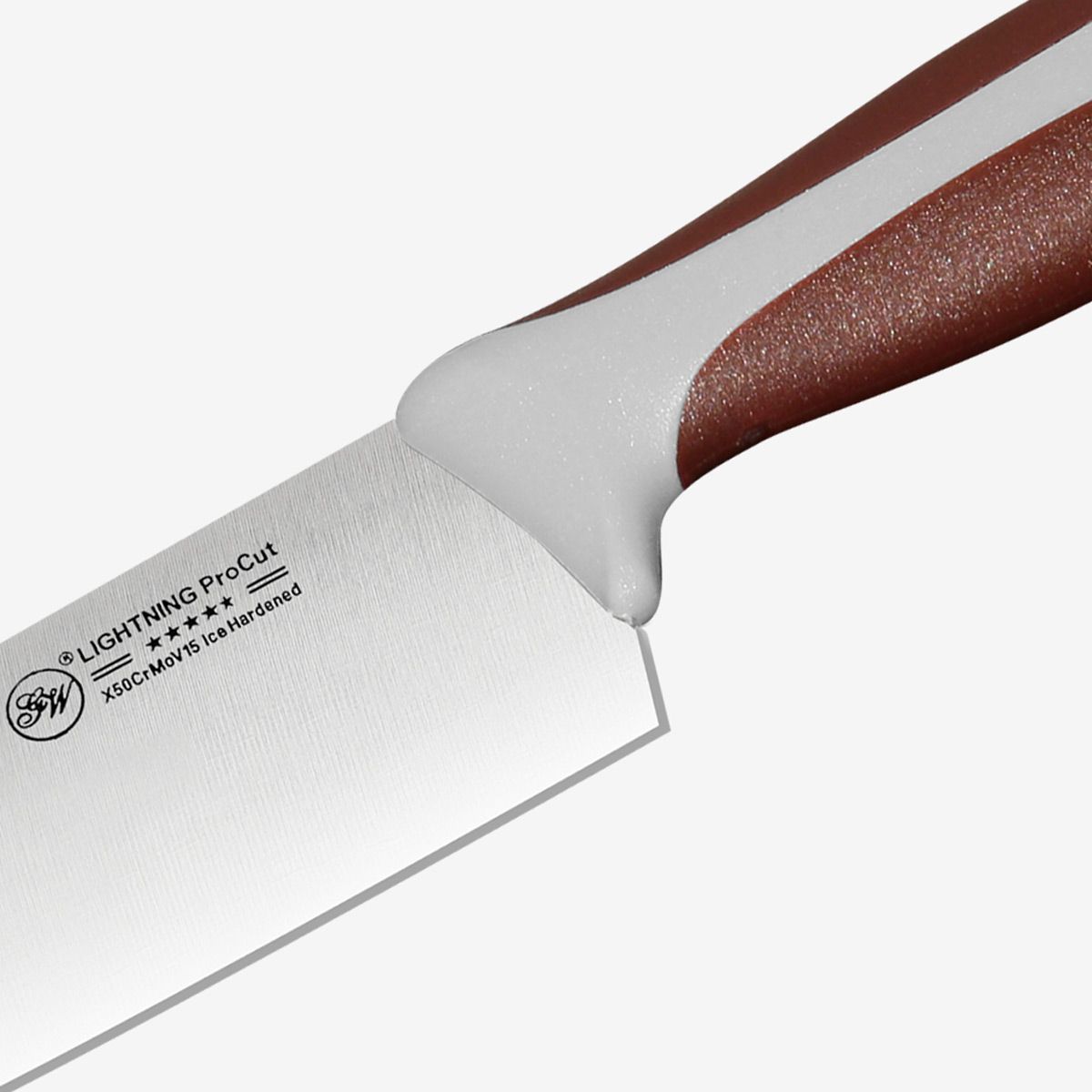 Gunter Wilhelm Lightning Chef Knife, 10 Inch | Brown and Grey ABS Handle SKU: 10-105-0110