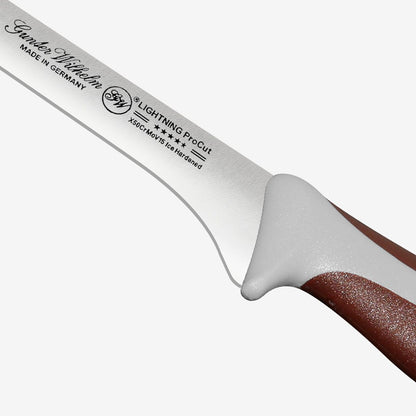 Gunter Wilhelm Lightning Flex Fillet Knife, 10 Inch | Brown and Grey ABS Handle SKU: 10-109-0310