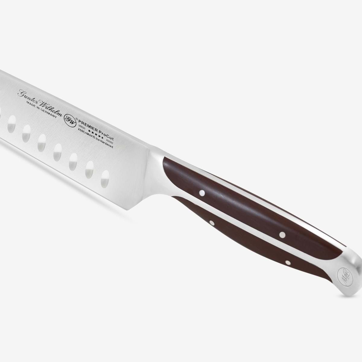 Gunter Wilhelm Premier Carving Knife, 10 Inch | Dark Brown ABS Handle SKU: 30-321-0210