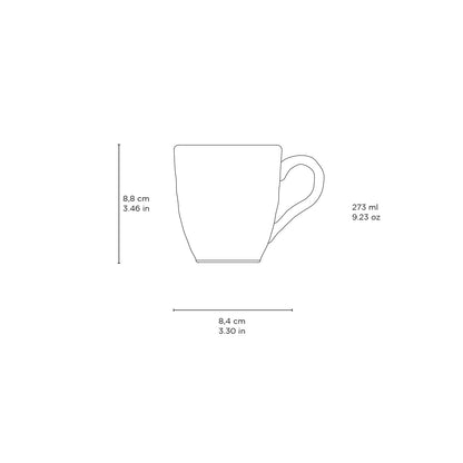 Porto Brasil GREENERY ORGANIC MUG dia. 9.23 oz.  SKU: '1131495801