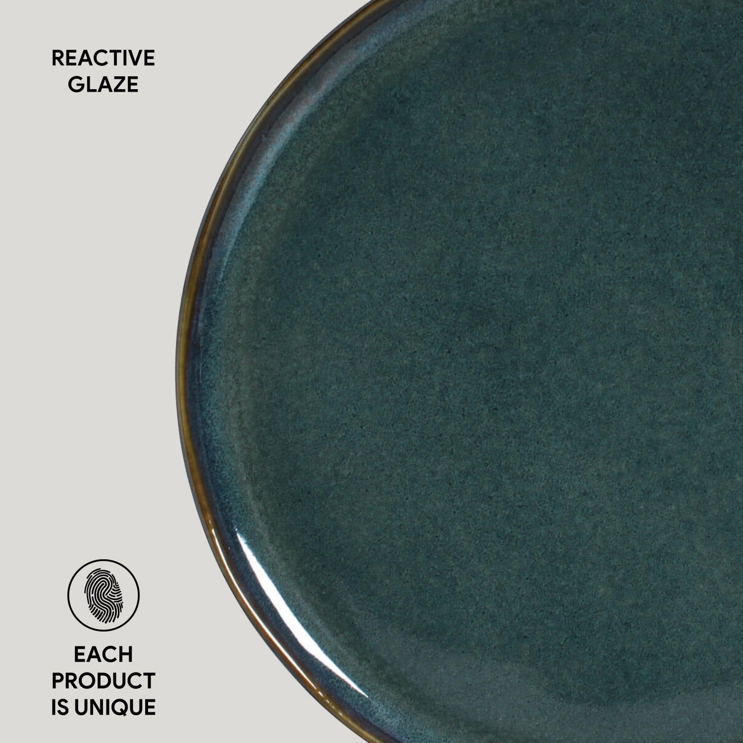 Porto Brasil OCEANO DINNER PLATE BIO STONEWARE dia. 11.42"  SKU: '1231106703