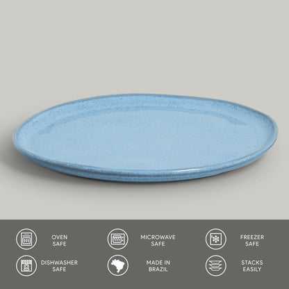 Porto Brasil BREEZE DINNER PLATE BIO STONEWARE dia. 11.42"  SKU: '1231109002