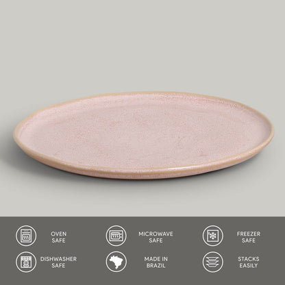 Porto Brasil LITCHI DINNER PLATE BIO STONEWARE dia. 10.83"  SKU: '1231109201
