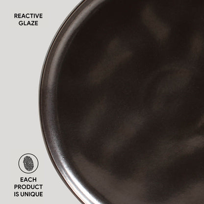Porto Brasil METALLICA DINNER PLATE BIO STONEWARE dia. 11.42"  SKU: '1231109302