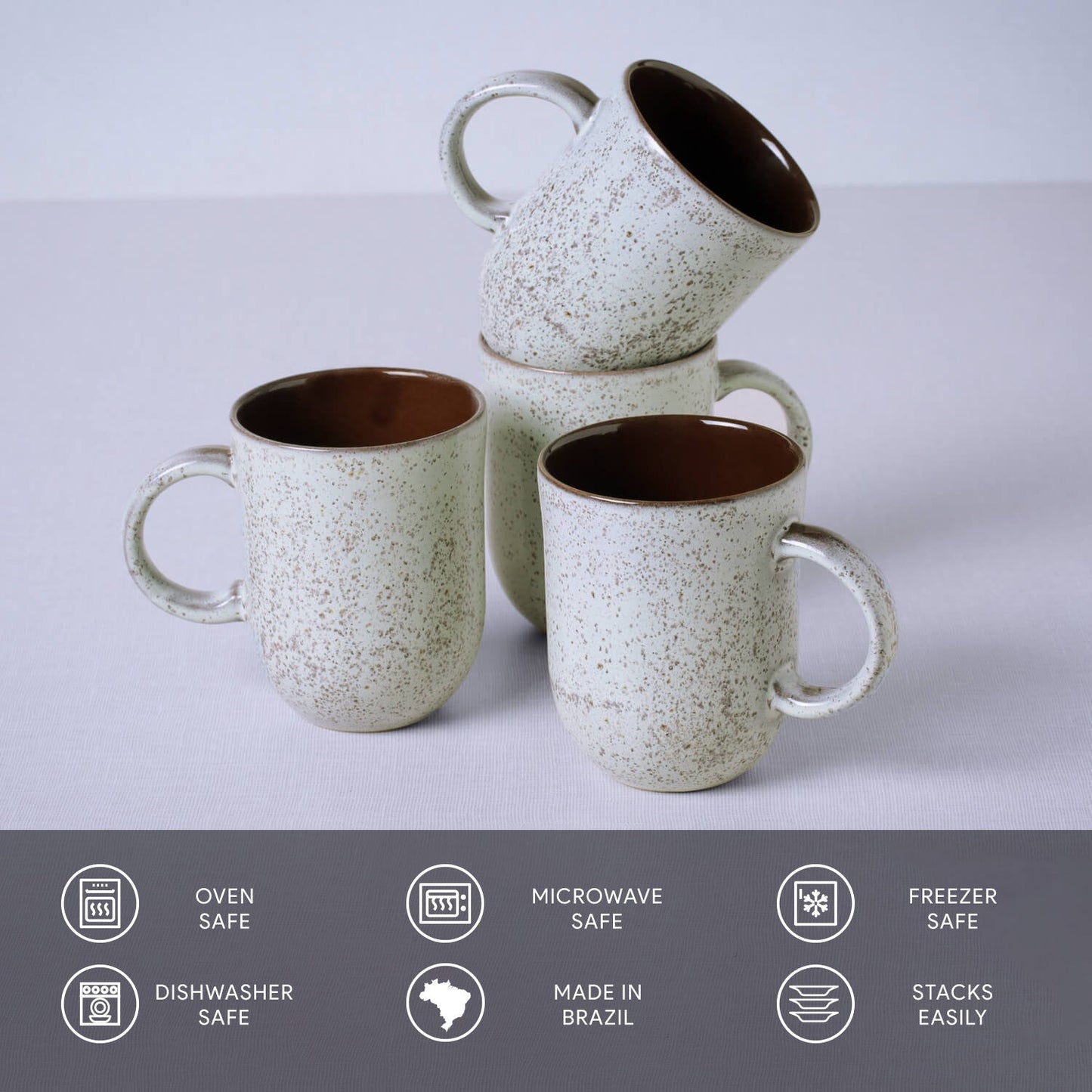 Porto Brasil PISTACHE COUP MUG 11.16 oz.  SKU: '12326108802