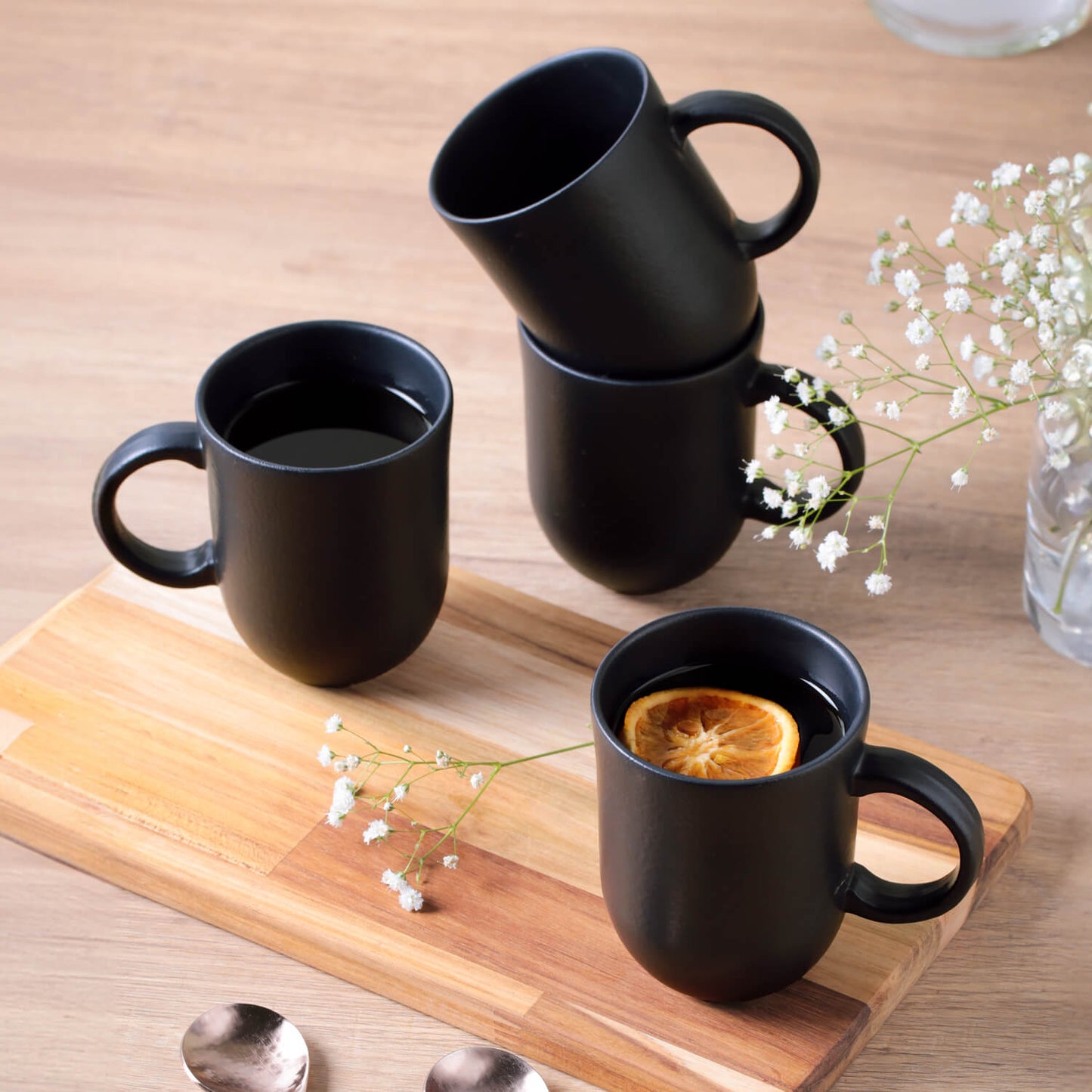 Porto Brasil MATTE BLACK COUP MUG 11.16 oz.  SKU: '1232673902