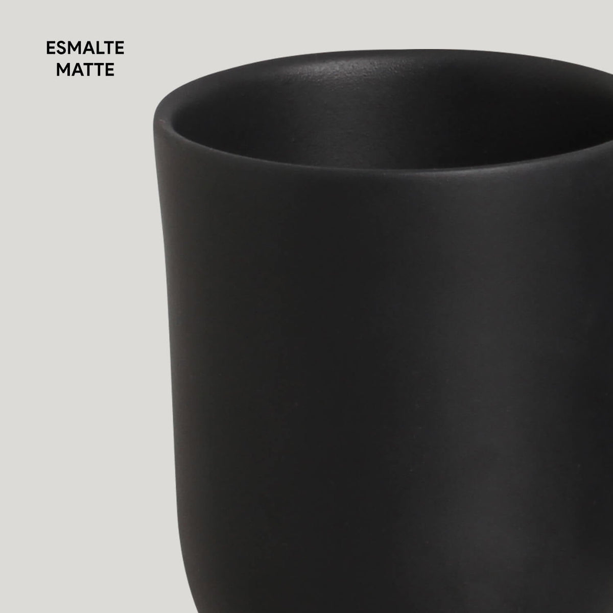 Porto Brasil MATTE BLACK COUP MUG 11.16 oz.  SKU: '1232673902