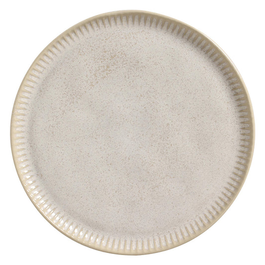 Porto Brasil LATTE LINHAS DINNER PLATE STONEWARE dia. 10.83"  SKU: '1261108501
