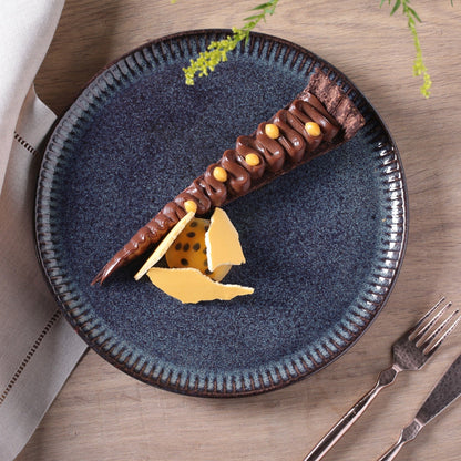 Porto Brasil TITANIUM LINHAS DINNER PLATE STONEWARE dia. 10.83"  SKU: '1261109401