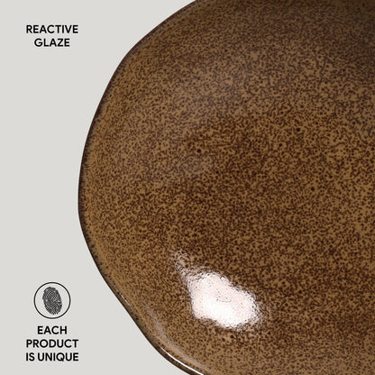 Porto Brasil DIJON SOUP PLATE ORGANIC STONEWARE dia. 8.35"  SKU: '1314105801