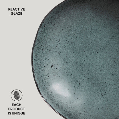 Porto Brasil NIGHT SKY SOUP PLATE ORGANIC STONEWARE dia. 8.35"  SKU: '131481301
