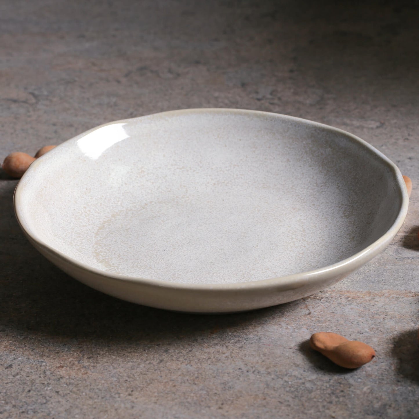 Porto Brasil LATTE SOUP PLATE BIO STONEWARE dia. 9.84"  SKU: '1331108502