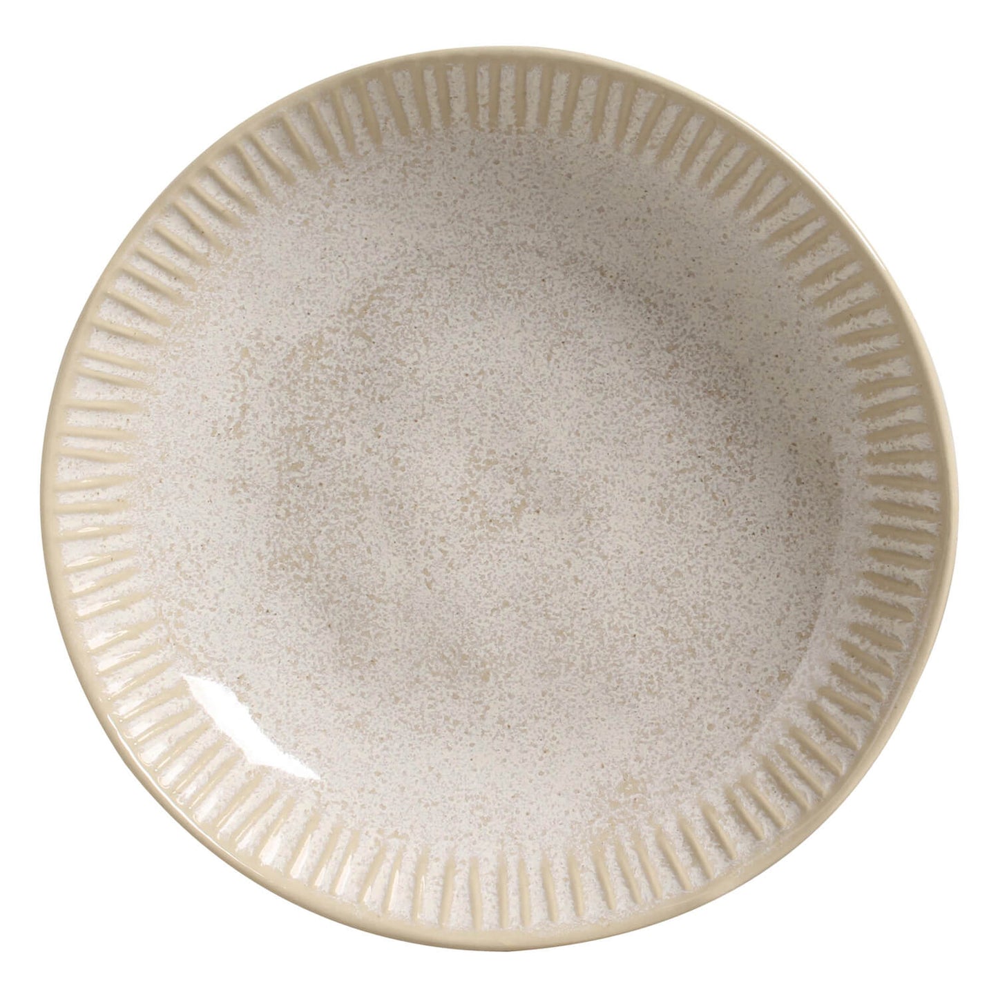 Porto Brasil LATTE LINHAS SOUP PLATE STONEWARE dia. 8.86"  SKU: '1361108501