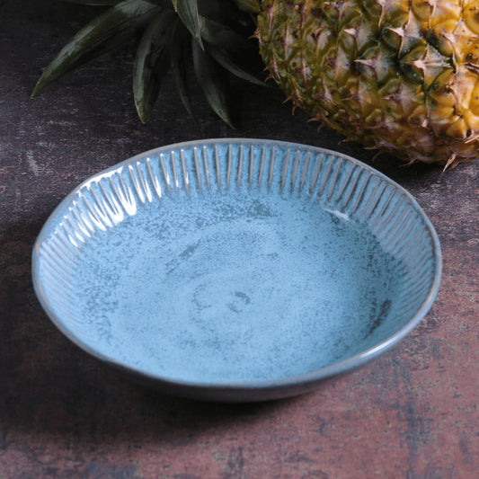 Porto Brasil BREEZE LINHAS SOUP PLATE STONEWARE dia. 8.86"  SKU: '1361109001