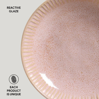 Porto Brasil LITCHI LINHAS SOUP PLATE STONEWARE dia. 8.86"  SKU: '1361109201