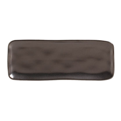 Porto Brasil METALLICA RECTANGULAR PR MEDIUM ORGANIC STONEWARE dia. 12.99x5.12"  SKU: '14014109301