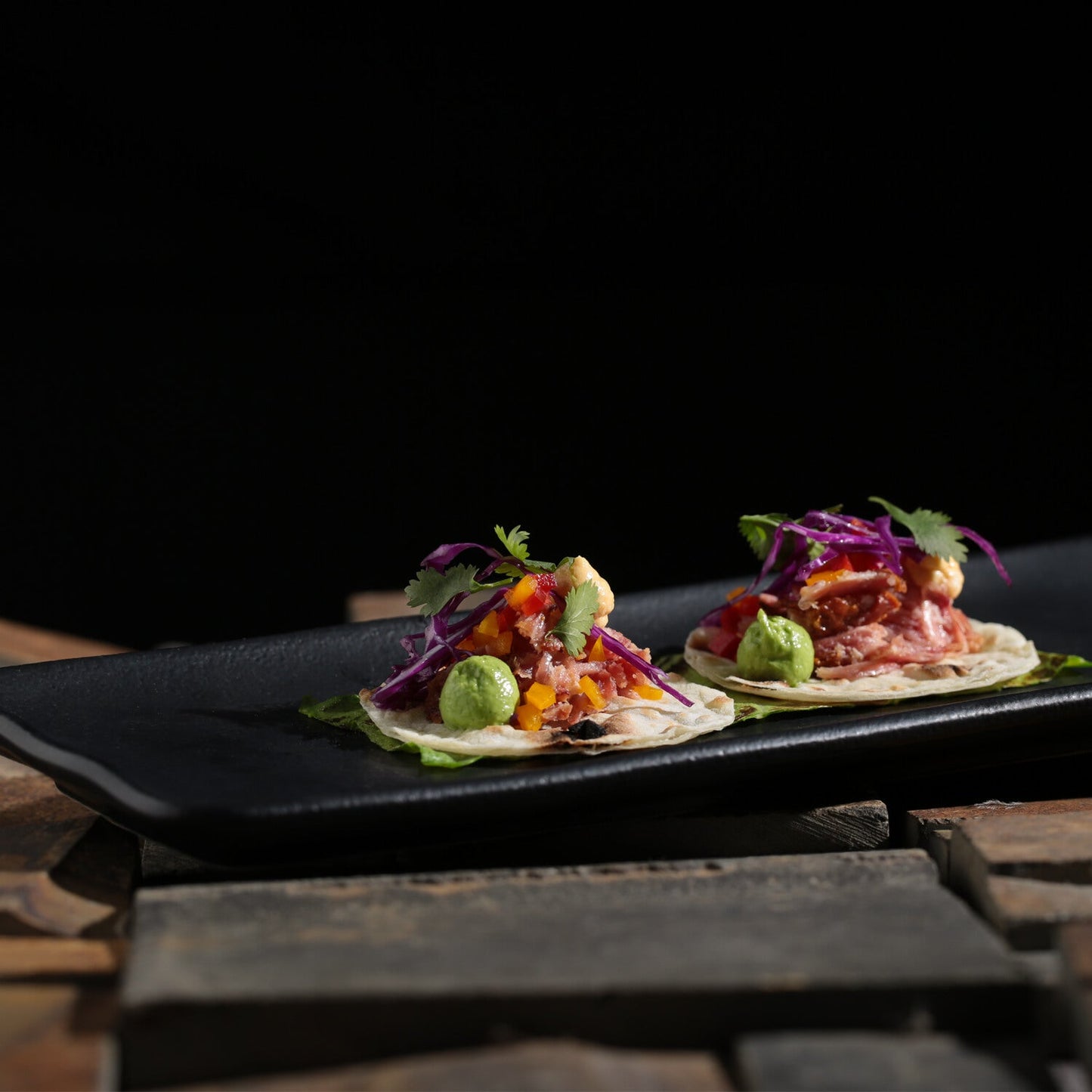 Porto Brasil MATTE BLACK RECTANGULAR PR MEDIUM ORGANIC STONEWARE dia. 12.99x5.12"  SKU: '1401473901