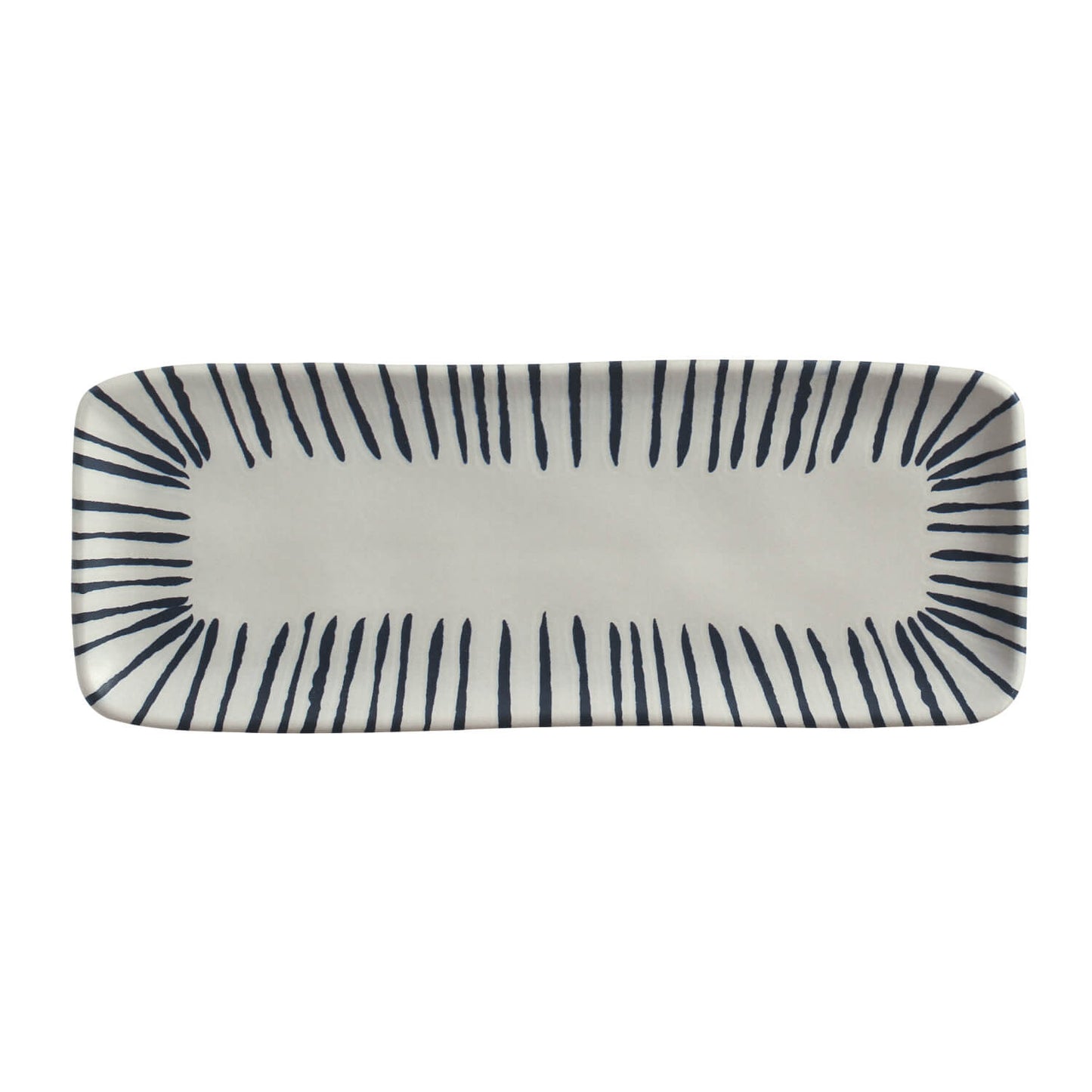 Porto Brasil ELEMENTO RECTANGULAR PR MEDIUM ORGANIC STONEWARE dia. 12.99x5.12"  SKU: '1401493101