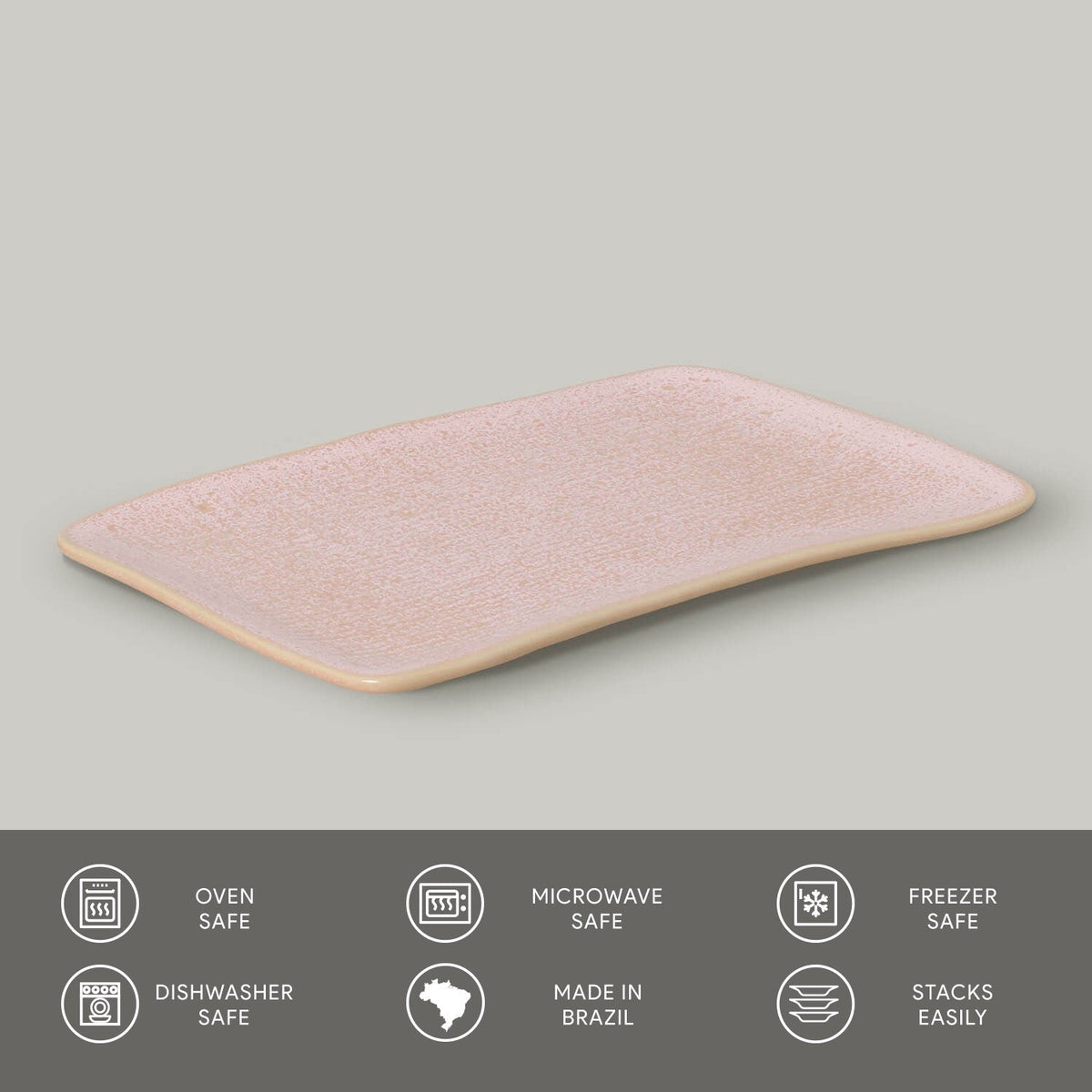 Porto Brasil LITCHI RECTANGULAR PR MEDIUM JUTA dia. 10.63x6.3"  SKU: '14064109201