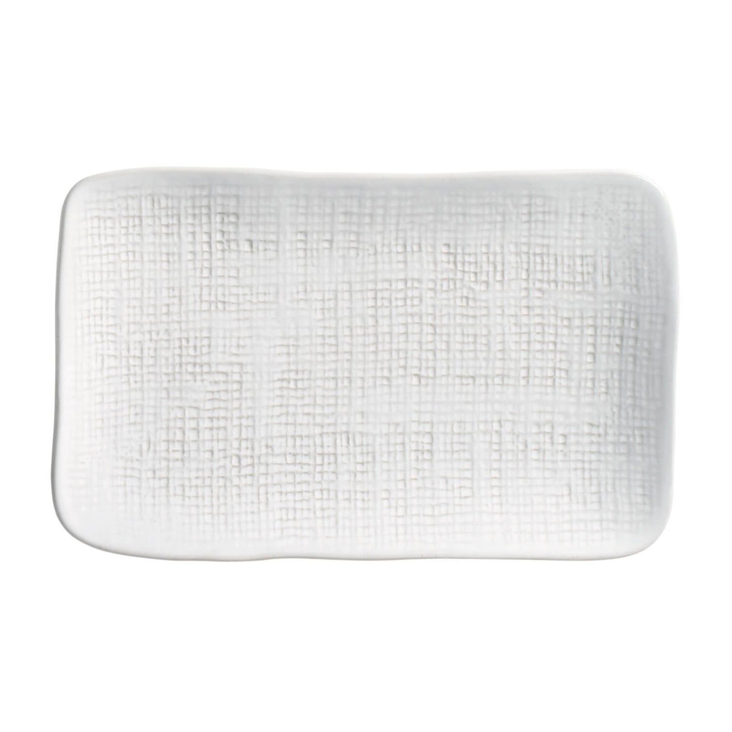 Porto Brasil NEW WHITE RECTANGULAR PR MEDIUM JUTA dia. 10.63x6.3"  SKU: '14064119801