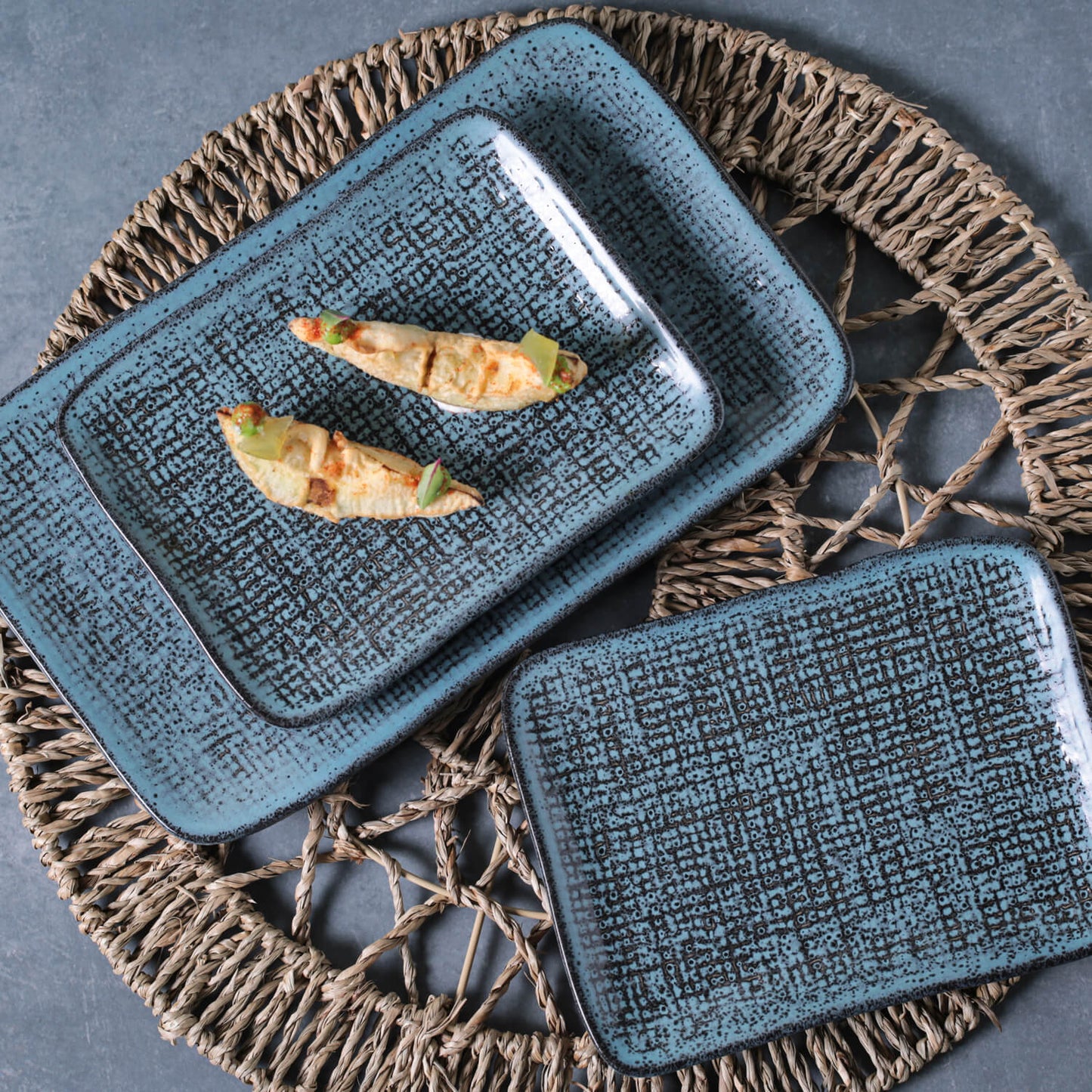 Porto Brasil NIGHT SKY RECTANGULAR PR MEDIUM JUTA dia. 10.63x6.3"  SKU: '1406477201