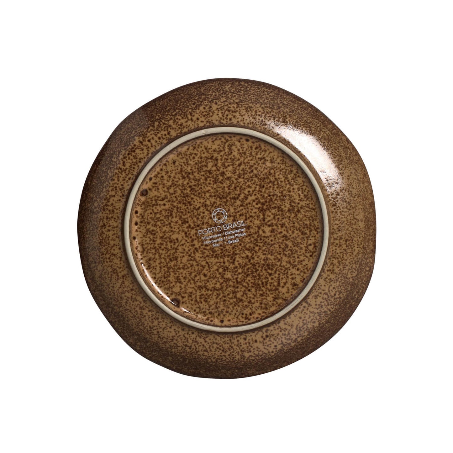 Porto Brasil DIJON DESSERT PLATE ORGANIC STONEWARE dia. 7.68"  SKU: '1414105801